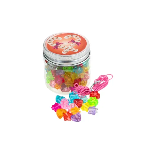 NICE PERLINE ABC CANDY BEADS BARATTOLO A...