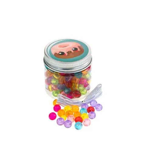 NICE PERLINE ABC CANDY BEADS BARATTOLO A...