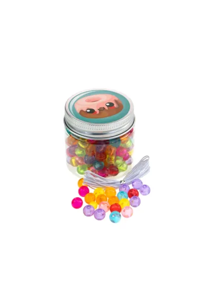 NICE PERLINE ABC CANDY BEADS BARATTOLO A SORPRESA (87004)