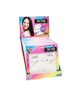 NICE CREATIVE STAR FACE TATTOO STELLINE E LENTIGGINI...