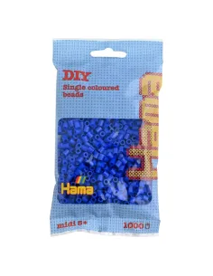 HAMA BEADS PERLINE MIDI DA STIRARE 1000 PEZZI BLU (207-08)