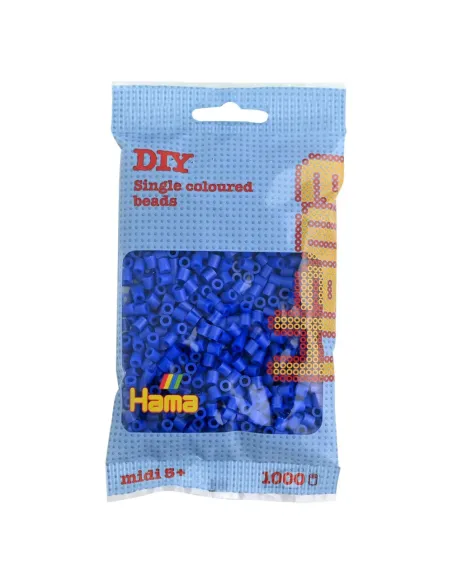 HAMA BEADS PERLINE MIDI DA STIRARE 1000 PEZZI BLU (207-08)