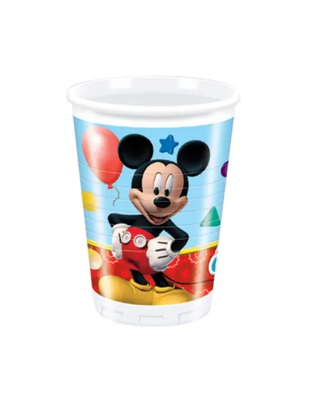 BICCHIERI IN PLASTICA TOPOLINO 200 ML 8 PEZZI (81509)
