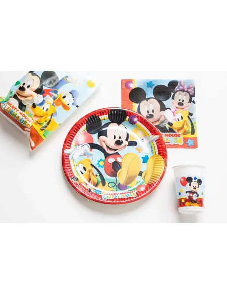 BICCHIERI IN PLASTICA TOPOLINO 200 ML 8 PEZZI (81509)