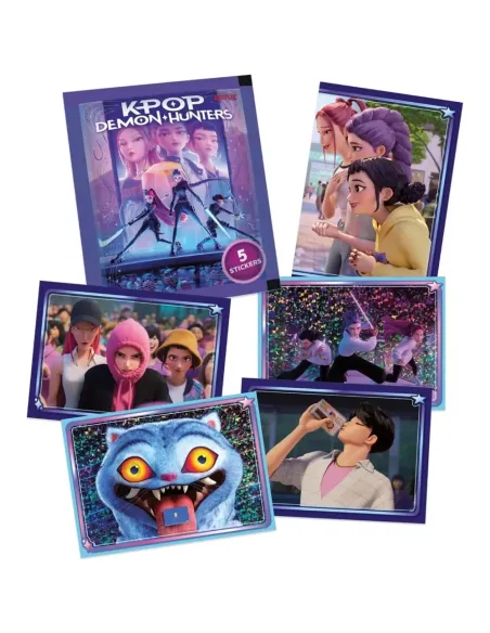 K-POP DEMON HUNTERS ADESIVI ECO BLISTER 5 BUSTINE (AZD0314)