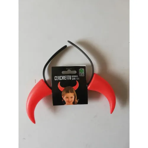 CARNIVAL TOYS CERCHIETTO CORNA DA DIAVOLO ROSSE...