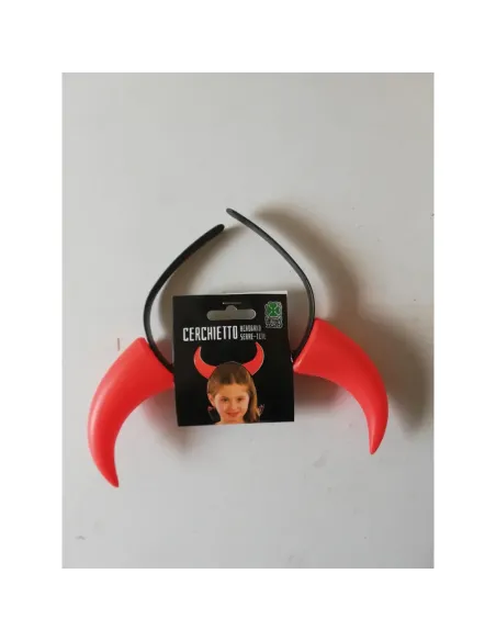 CARNIVAL TOYS CERCHIETTO CORNA DA DIAVOLO ROSSE (5197)