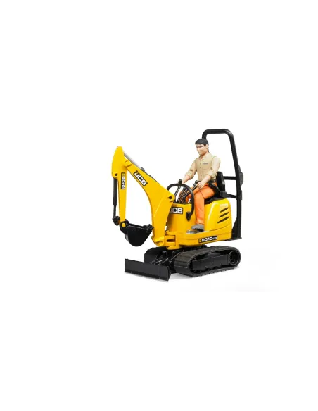 BRUDER BWORLD MICRO ESCAVATORE JCB 8010 CTS CON OPERAIO (62002)