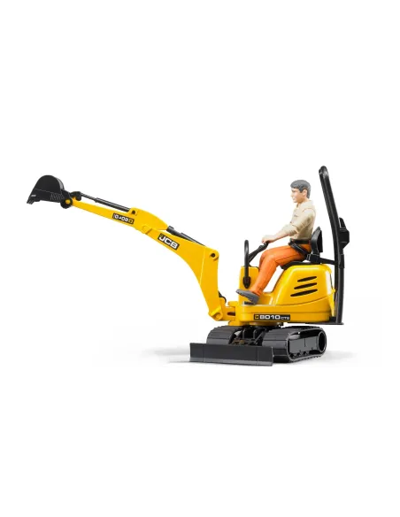 BRUDER BWORLD MICRO ESCAVATORE JCB 8010 CTS CON OPERAIO (62002)