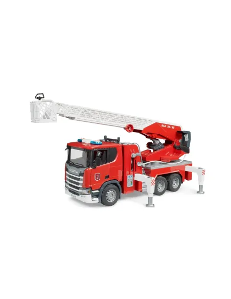 BRUDER AUTOPOMPA POMPIERI SCANIA SUPER 560R CON SCALA LUCI E SUONI (03591)