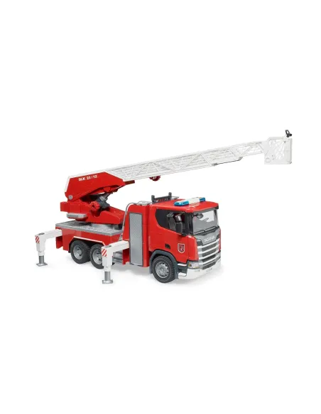 BRUDER AUTOPOMPA POMPIERI SCANIA SUPER 560R CON SCALA LUCI E SUONI (03591)