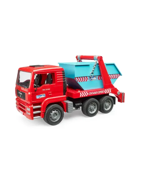 Camion MAN TGA con cassone scarrabile Bruder 02741
