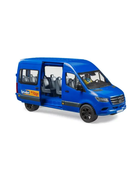 BRUDER PULMINO MERCEDES-BENZ SPRINTER TRANSFER CON AUTISTA (02681)
