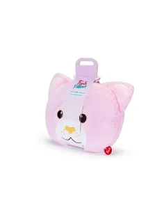 TRUDI CUSCINO GATTINO ROSA (28094) 2