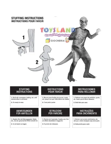 COSTUME VELOCIRAPTOR M (641180-M)