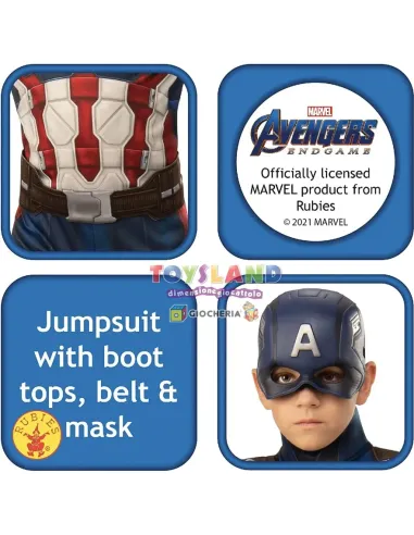 COSTUME CAPITAN AMERICA ENDGAME M (700647-M)