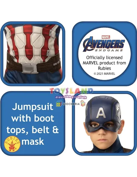 COSTUME CAPITAN AMERICA ENDGAME M (700647-M)