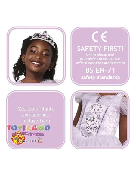 COSTUME PRINCIPESSA VIOLA M (301631-M)