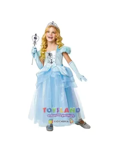 COSTUME PRINCIPESSA BLU M (301629-M)