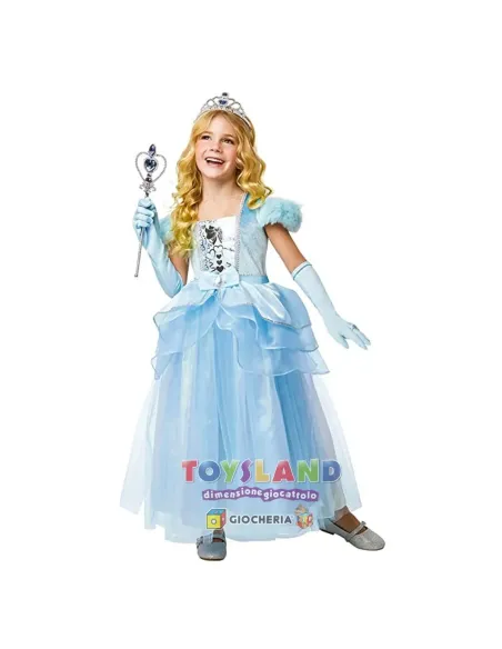 COSTUME PRINCIPESSA BLU M (301629-M)