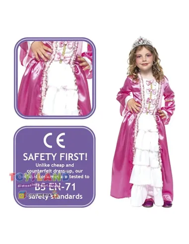 COSTUME PRINCIPESSA FUCSIA S (S8034-S)