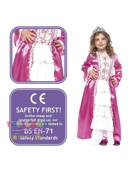 COSTUME PRINCIPESSA FUCSIA M (S8034-M)