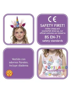 COSTUME PRINCIPESSA UNICORNO M (S8032-M) 2