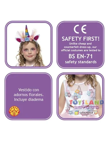 COSTUME PRINCIPESSA UNICORNO M (S8032-M)