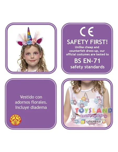 COSTUME PRINCIPESSA UNICORNO M (S8032-M)