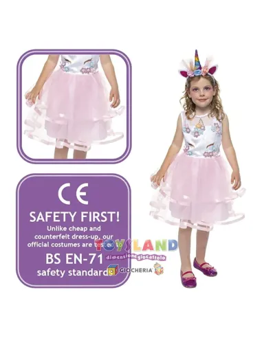 COSTUME PRINCIPESSA UNICORNO L (S8032-L)