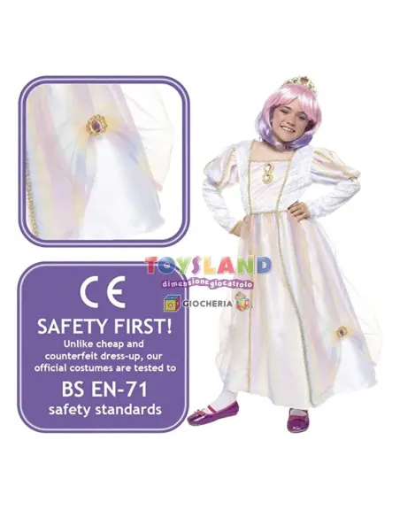 COSTUME PRINCIPESSA ARCOBALENO M (S8030-M)