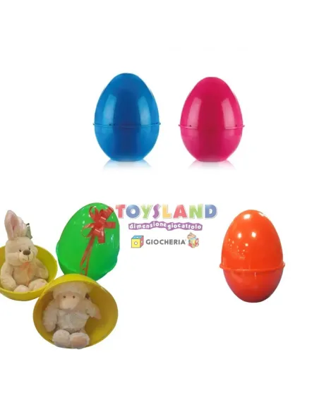 UOVO VUOTO ROSSO, FUXIA, GIALLO, AZZURO O VERDE