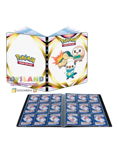 POKEMON ALBUM 9 TASCHE 14 PAGINE SS10 (UP15790-PPOR9PS)