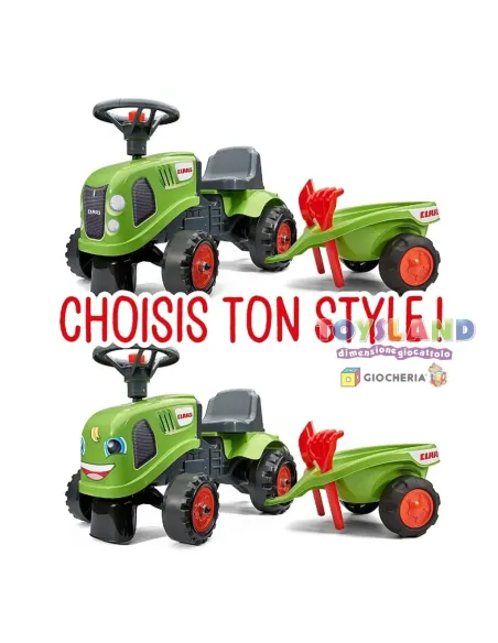 TRATTORE CLASS BABY+RIMORCHIO (212C)