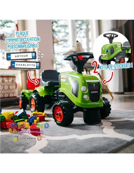 TRATTORE CLASS BABY+RIMORCHIO (212C)