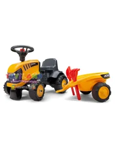 TRATTORE JCB BABY+RIMORCHIO (215C)