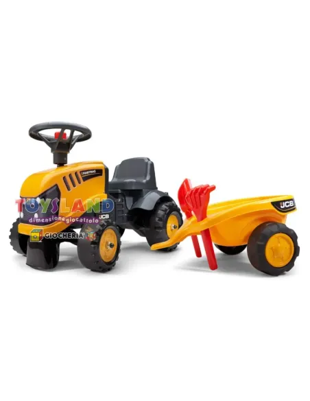 TRATTORE JCB BABY+RIMORCHIO (215C)