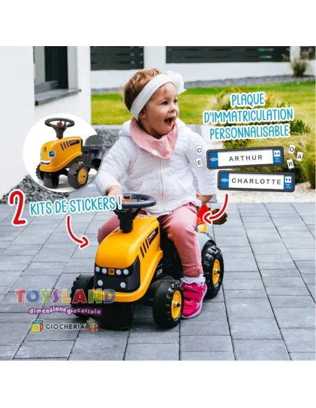 TRATTORE JCB BABY+RIMORCHIO (215C)