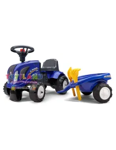 TRATTORE NEW HOLLAND BABY+RIMORCHIO (280C)