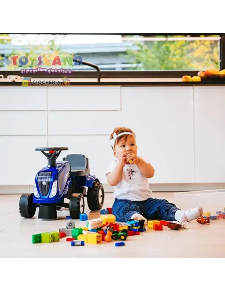 TRATTORE NEW HOLLAND BABY+RIMORCHIO (280C)