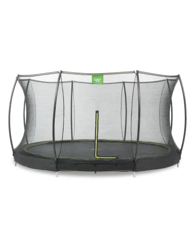 EXIT Trampolino Silhouette DA TERRA ø427cm con...