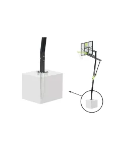 EXIT  Canestro Basket "Galaxy" a piantana  - Nero -  Verde 2