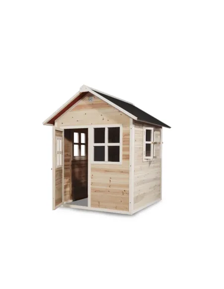 EXIT Casetta in legno "Loft 100"  - Tinta legno Ingombro 140,5x149x160