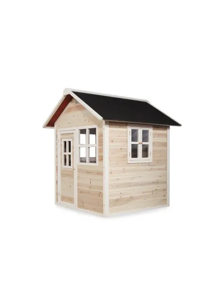 EXIT Casetta in legno "Loft 100"  - Tinta legno Ingombro 140,5x149x160