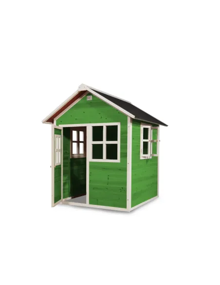 EXIT Casetta in legno  "Loft 100"  - Verde Ingombro 140,5x149x160