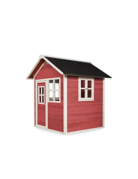 EXIT Casetta in legno  "Loft 100"  - Rossa Ingombro 140,5x149x160