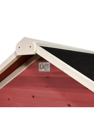 EXIT Casetta in legno  "Loft 100"  - Rossa...