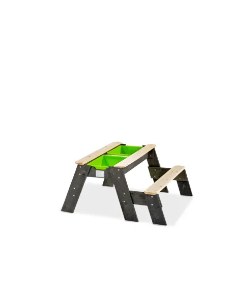 EXIT Tavolo da pic-nic sabbia & acqua (1 panca) "Aksent"