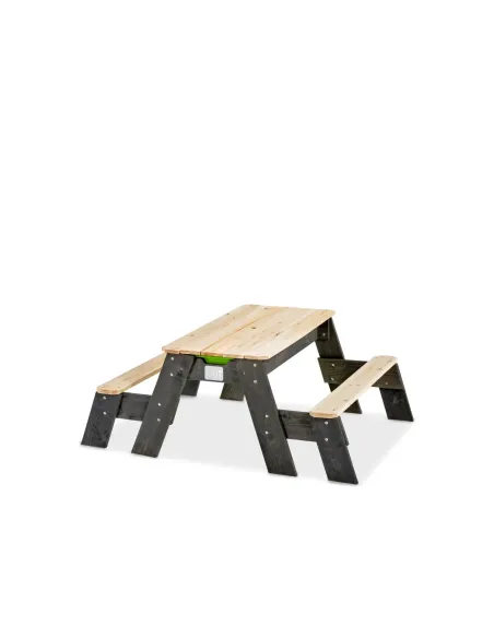 EXIT Tavolo  da pic-nic "Aksent"  sabbia & acqua (2 panche)