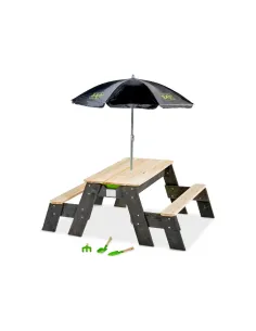 EXIT Tavolo da pic-nic Aksent, sabbia e acqua con 2... 2